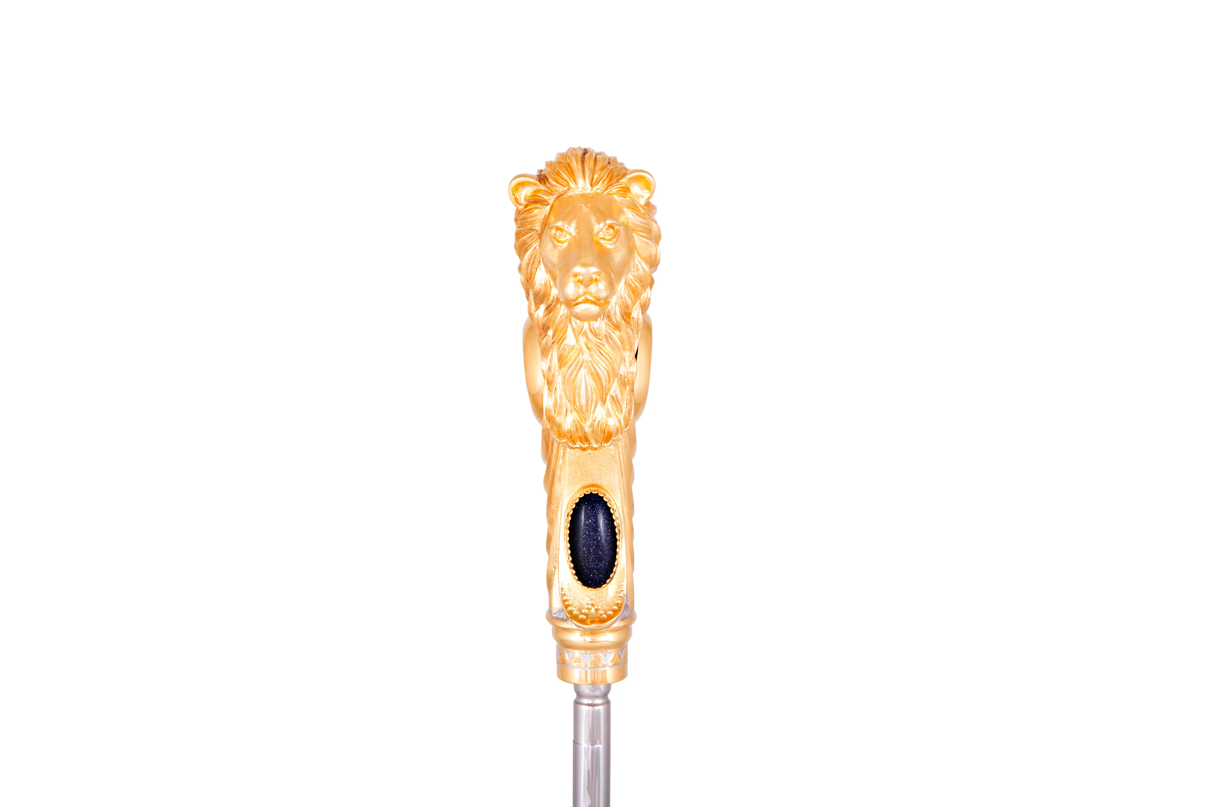 Трость Лев (стилет - сталь нержавеющая ЭИ-107) (2)