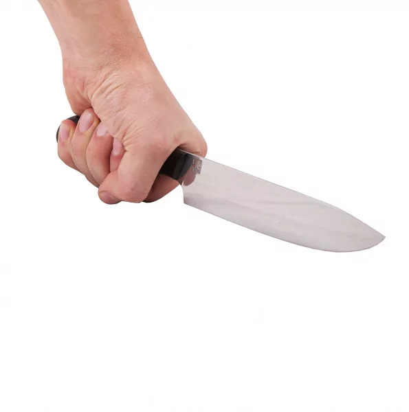 Нож Шеф  - Цельнометалический  (сталь 95x18, граб)  0З-00002379 (5)