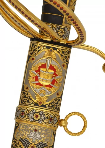 Сабля Гусарская (сталь нержавеющая ЭИ-107) 0З-00004767 (4)