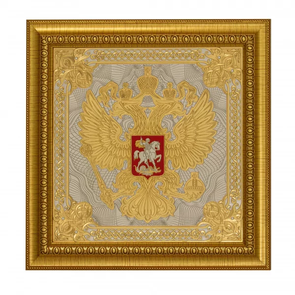Дорогое Панно Герб РФ  0З-00000416 (3)