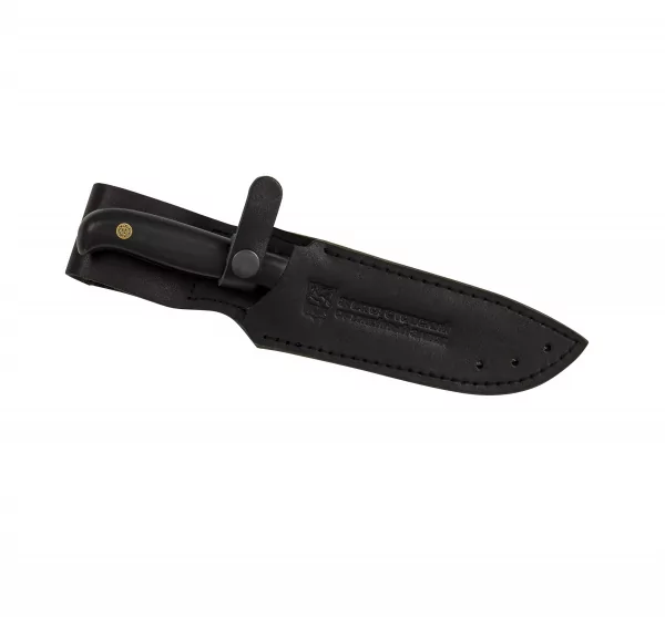 Нож ЦМ Шеф (нержавеющая дамасская сталь, Микарта чёрный холст) 0З-00007080