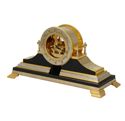 Часы настольные (Скелетон, долерит) 0З-00006544 (3)